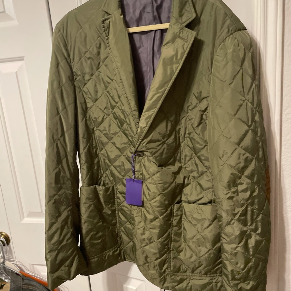Quilted sport coat
